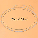 Stonefans Rhinestone Waist Belly Chain for Women