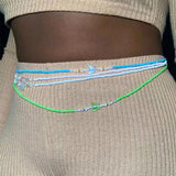 Bohemian Butterfly Beaded Waist Chain for Weight Loss - Africa Jewelry for Women