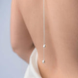 Pearl Back Chain Top for Bridal Dress Backless Accessories