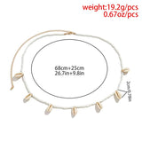 Shell Pendant Waist Chain Bohe...