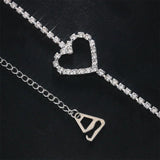 Stonefans Rhinestone Heart Shoulder Strap Chain