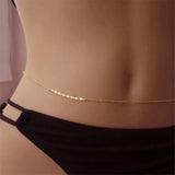 Stainless Steel Rhinestone Belly Body Chain Women Sexy Body Jewelry