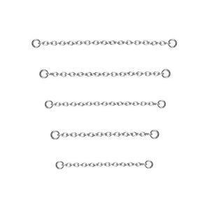 TA1 Titanium Chain Nose Ring Nose Stud Ear Stud Nose Chain Body Jewelry