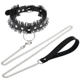 Sexy Harajuku Leather Chain Necklace Gothic Choker Body Chain Jewelry