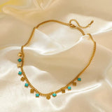 316L Stainless Steel Clover Necklace For Women High Body Jewelry