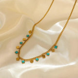 316L Stainless Steel Clover Necklace For Women High Body Jewelry