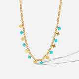 316L Stainless Steel Clover Necklace For Women High Body Jewelry