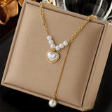 316L Stainless Steel Women Necklace High Pendant Chain Necklaces Gift
