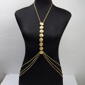 Women's Body Chain Necklace Accessory Sexy Swimsuit Bikini Y-Necklace