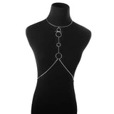 Sexy Body Chain Choker Bra Bikini Chest Chain Necklace for Women