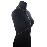 Sexy Body Chain Choker Bra Bikini Chest Chain Necklace for Women