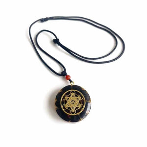 Quartz Natural Stone Orgone Pendant Necklace Healing Crystal Necklaces