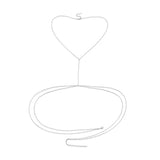 Layered Bikini Belly Chain Silver Body Chain Bra Beach Jewelry Women Girls