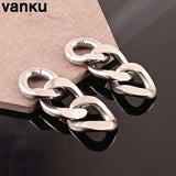Vanku Chain Ear Hangers and Plugs Body Jewelry Piercing Earrings Gift