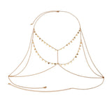 Sexy Sequin Body Chain Necklace for Women Beach Bikinis Nightclub Jewelry