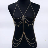 Women Chain Necklaces&Pendants Sexy Chest Neck Chains Necklace Collier Bijoux