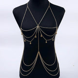 Women Chain Necklaces&Pendants Sexy Chest Neck Chains Necklace Collier Bijoux