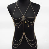 Women Chain Necklaces&Pendants Sexy Chest Neck Chains Necklace Collier Bijoux
