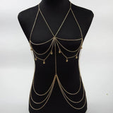 Women Chain Necklaces&Pendants Sexy Chest Neck Chains Necklace Collier Bijoux