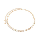 Boho Zircon Rhinestone Body Chain Waist Belt