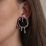 316 Stainless Steel Water Drops Ear Gauges Plugs Ear Tunnels