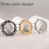 Vankula 5mm Chains Spike Ear Weight Hanger Expanders Earring Gauges