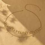 Copper Waist Chain For Women Personality Temperament Ladies Body Chain