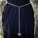 Witch Moon Pentagram Belly Chain Waist Beads Dress Women Summer Waist Chain