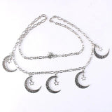Witch Moon Pentagram Belly Chain Waist Beads Dress Women Summer Waist Chain
