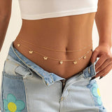Women Waist Chain Butterfly Belly Chain Summer Beach Body Jewelry