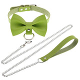 Harajuku PU Leather Chain Necklace for Couple Gift