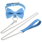 Harajuku PU Leather Chain Necklace for Couple Gift