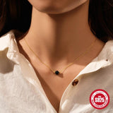 Gold Pearl Pendant Chain Necklace Women Jewelry