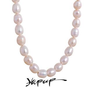 Freshwater Natural Pearls Beads Necklace Women Gift