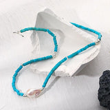 Baroque Pearl Stone Beads Choker Necklace for Women