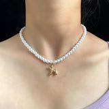 Enamel Balloon Dog Pendant Necklace for Women Girls