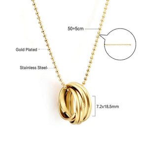 Vintage Round Pendant Necklace Pearl Choker