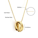 Vintage Round Pendant Necklace Pearl Choker
