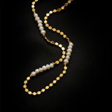 Freshwater Pearl Necklace Women's Collarbone Chain Summer Jewelry