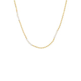 Freshwater Pearl Necklace Women's Collarbone Chain Summer Jewelry