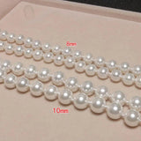 Natural Freshwater Pearl Beads Necklace DIY Jewelry Making Crafts