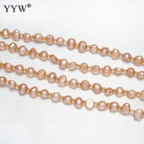 Natural Cultured Pearl Jewelry Set, Seed Beads Bracelet & Necklace