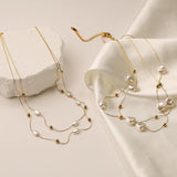 316L Stainless Steel Chain Necklace For Women Girls