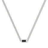 Zircon Double Layer Choker Necklace Gift