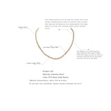 Freshwater Pearls Stainless Steel Beads Necklace Women Jewelry