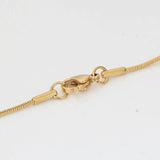 Stainless Steel Ball Chain Necklace Women Beaded Collar Choker Jewelry