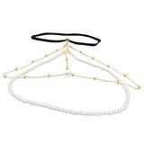 Pearls Thigh Chain Multi-layer Leg Chain for Women Ladies Pendant