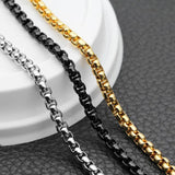 Men's Titanium Steel Necklace High-end Jewelry Hot