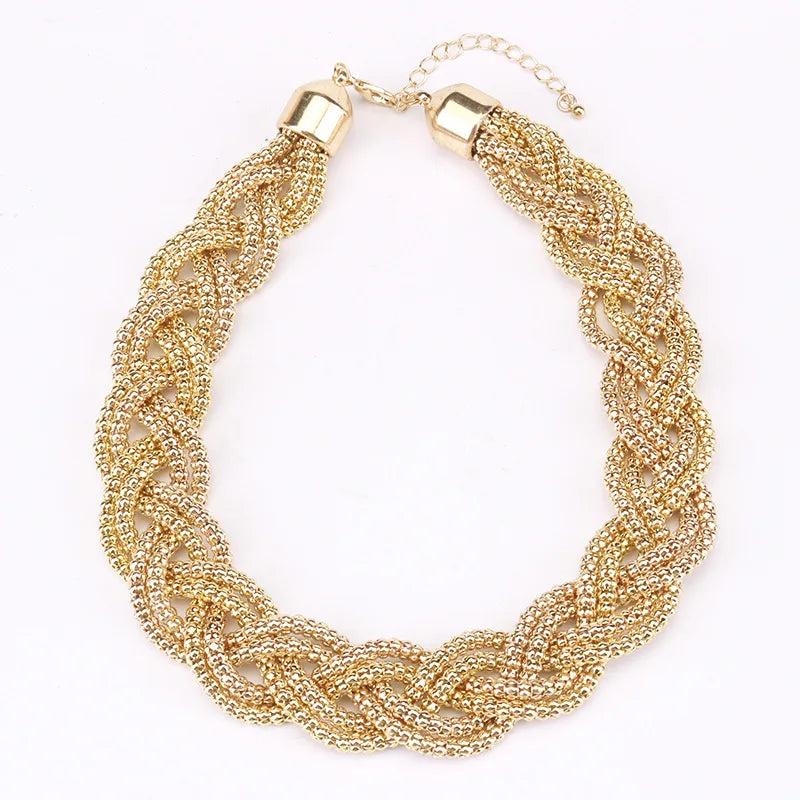 Bohemian Gray Pearl Necklace for Women