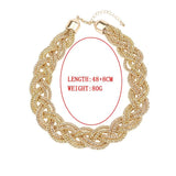 Bohemian Gray Pearl Necklace for Women